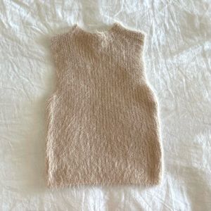 WORN ONCE | Zara Mock Neck Top | S